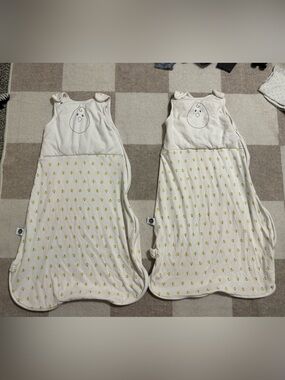 2, large nested bean sleep sacks
